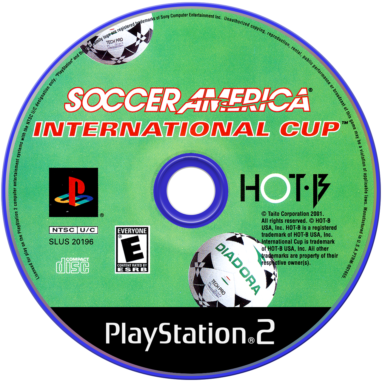 Soccer America International Cup media 5 for Playstation 2